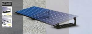Easy Roof Flat fixe les modules photovoltaïques sur toiture plate